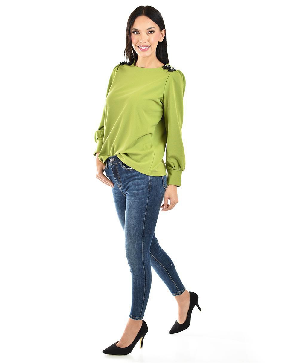 Blusa manga larga para mujer 2