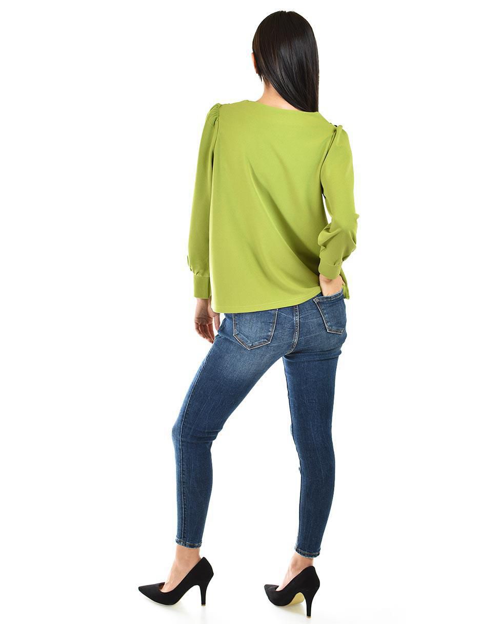 Blusa manga larga para mujer 3