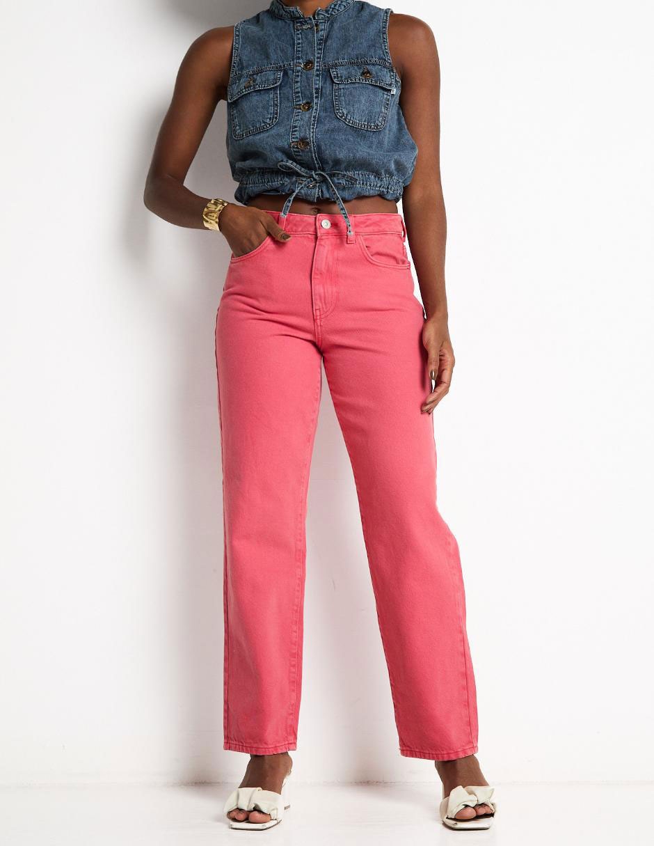Jeans straight para mujer