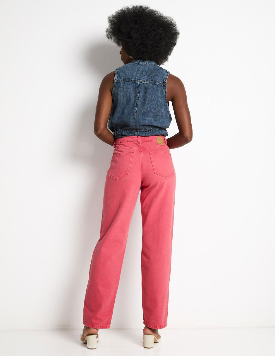 Jeans straight para mujer 2