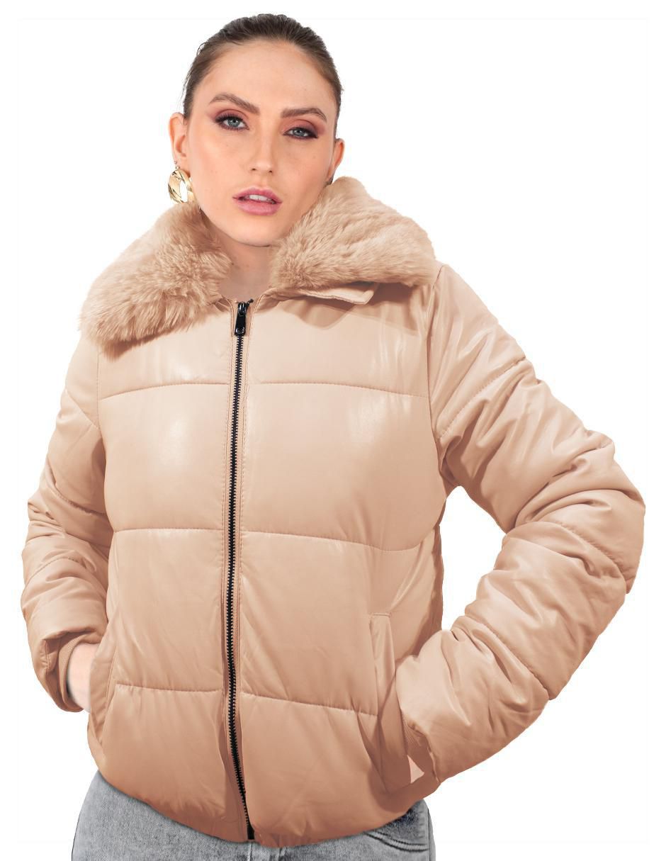 Chamarra acolchada para mujer