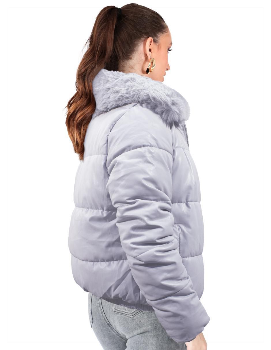 "chamarra" acolchada roosevelt no impermeable "de" poliéster "para mujer"