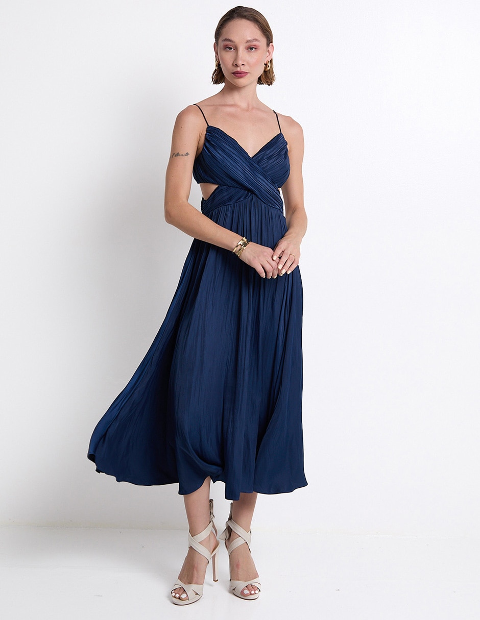 Vestido crop casual para mujer