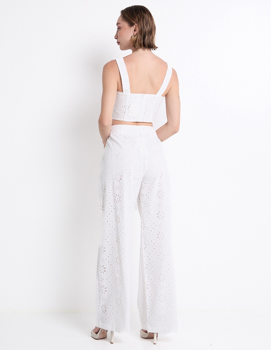 Pantalón relaxed amplio para mujer 2