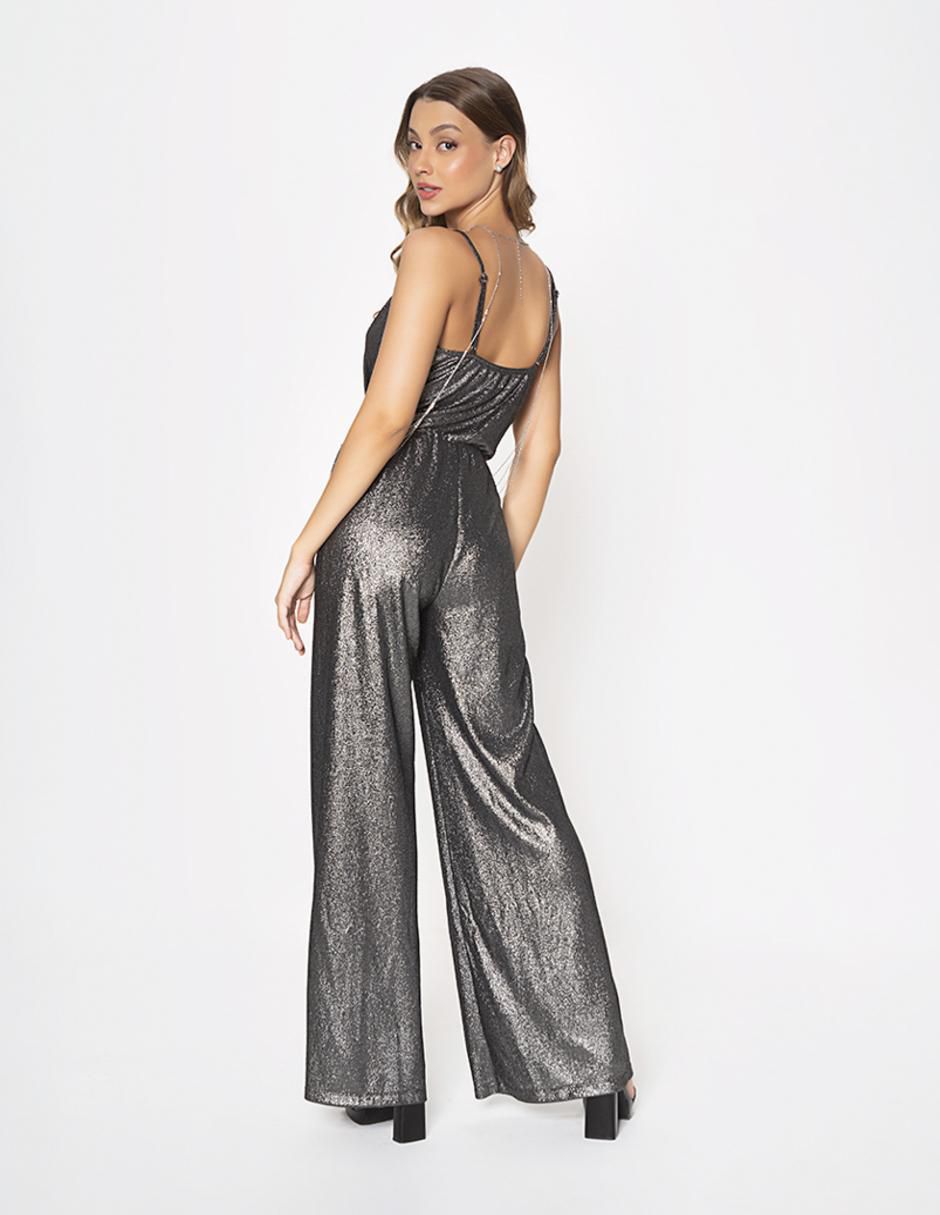 Jumpsuit estampado liso para mujer 2