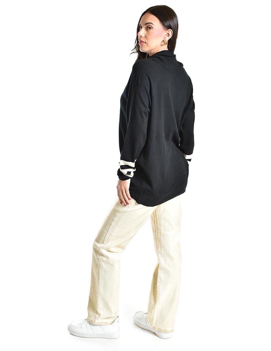 Suéter cuello alto para mujer 4