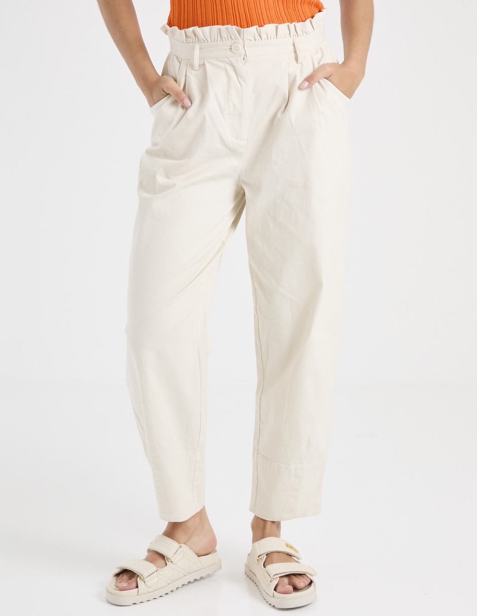 Pantalón relajado para mujer