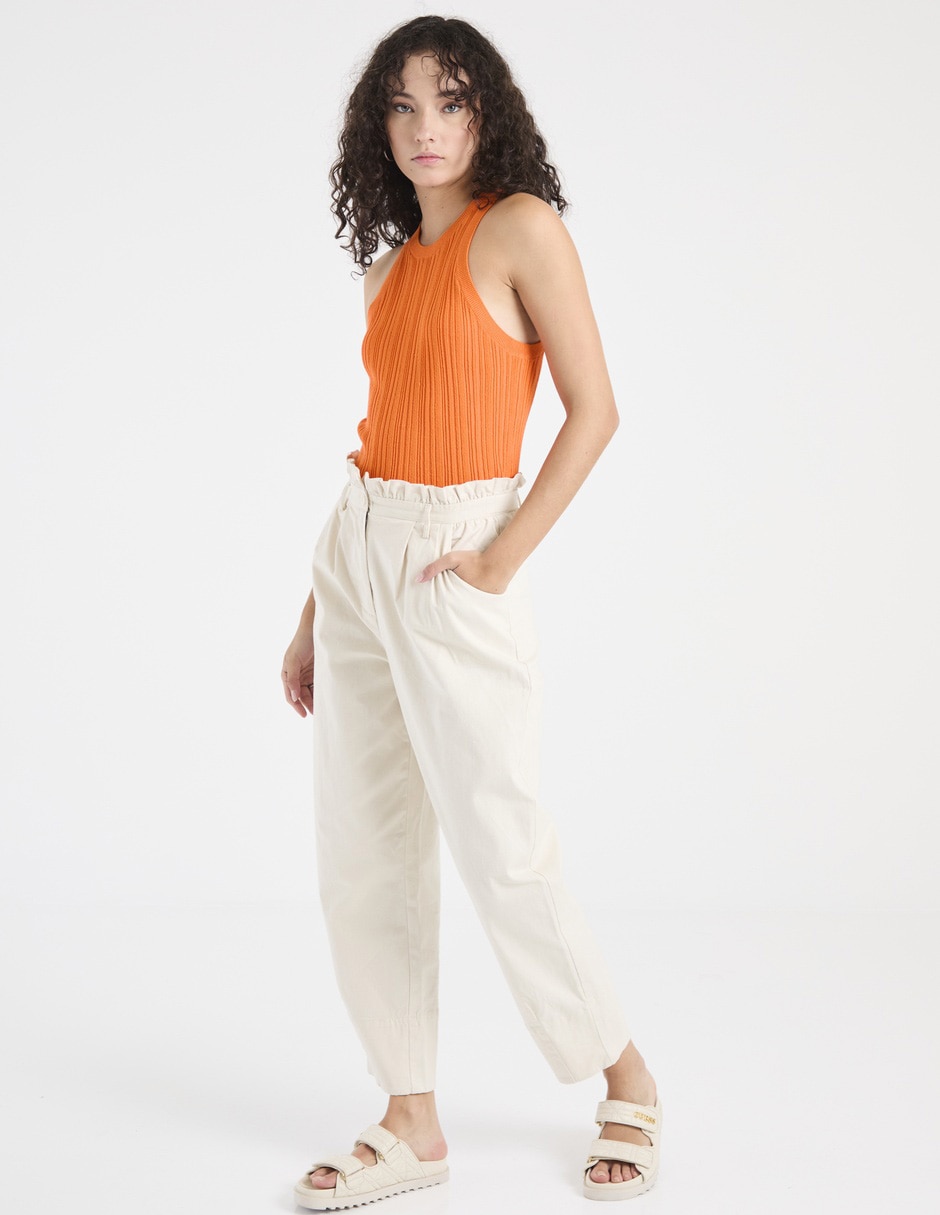 Pantalón relajado para mujer 3