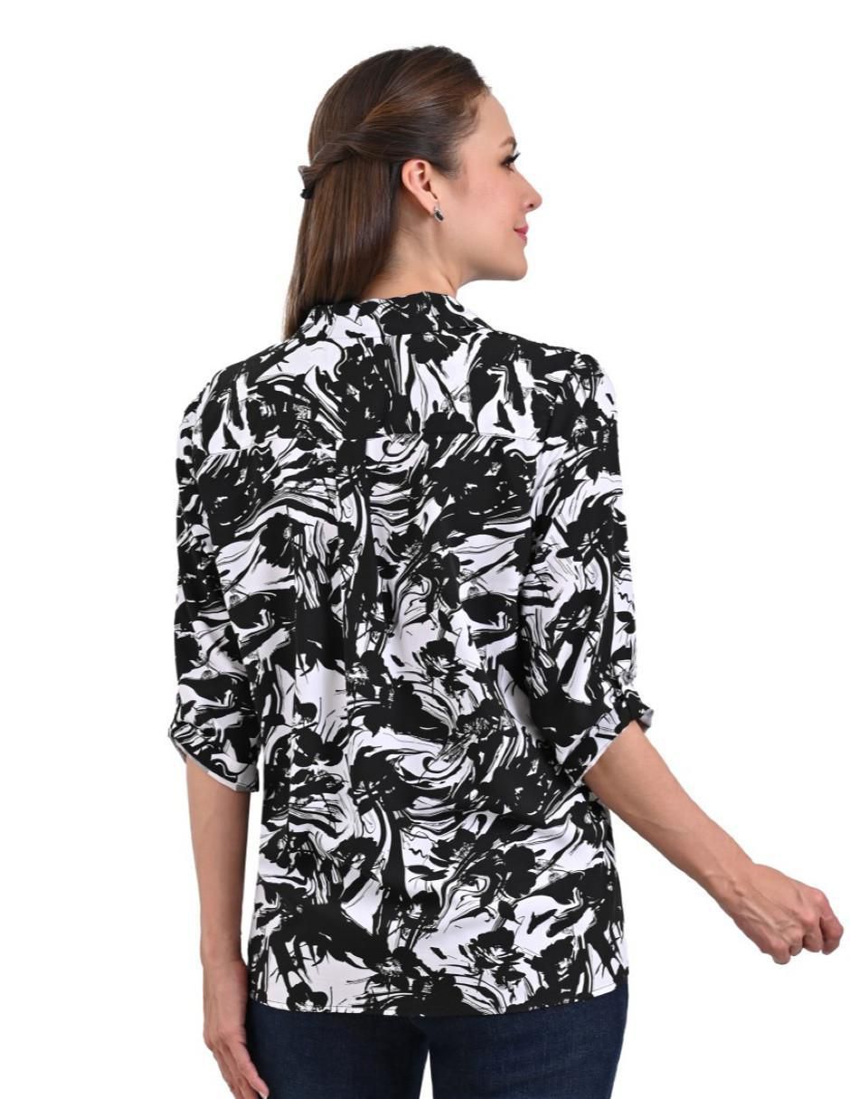 Blusa manga 3/4 para mujer 2