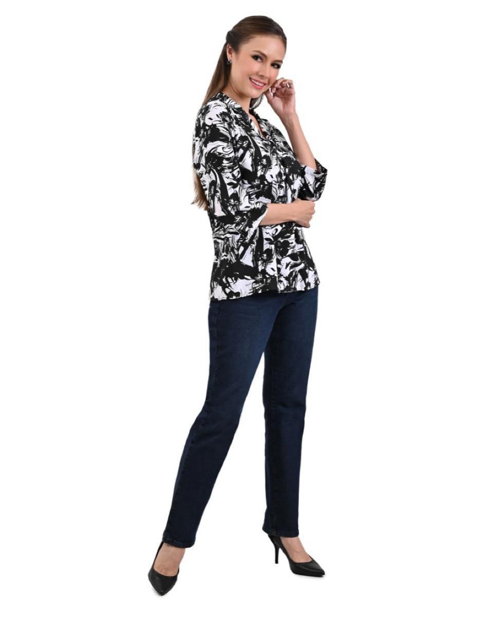 Blusa manga 3/4 para mujer 5