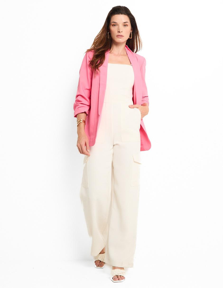 SACO PIECES 17090996, CH, CORAL