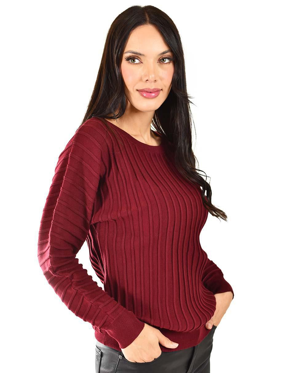 Suéter Roman Fashion cuello redondo para mujer