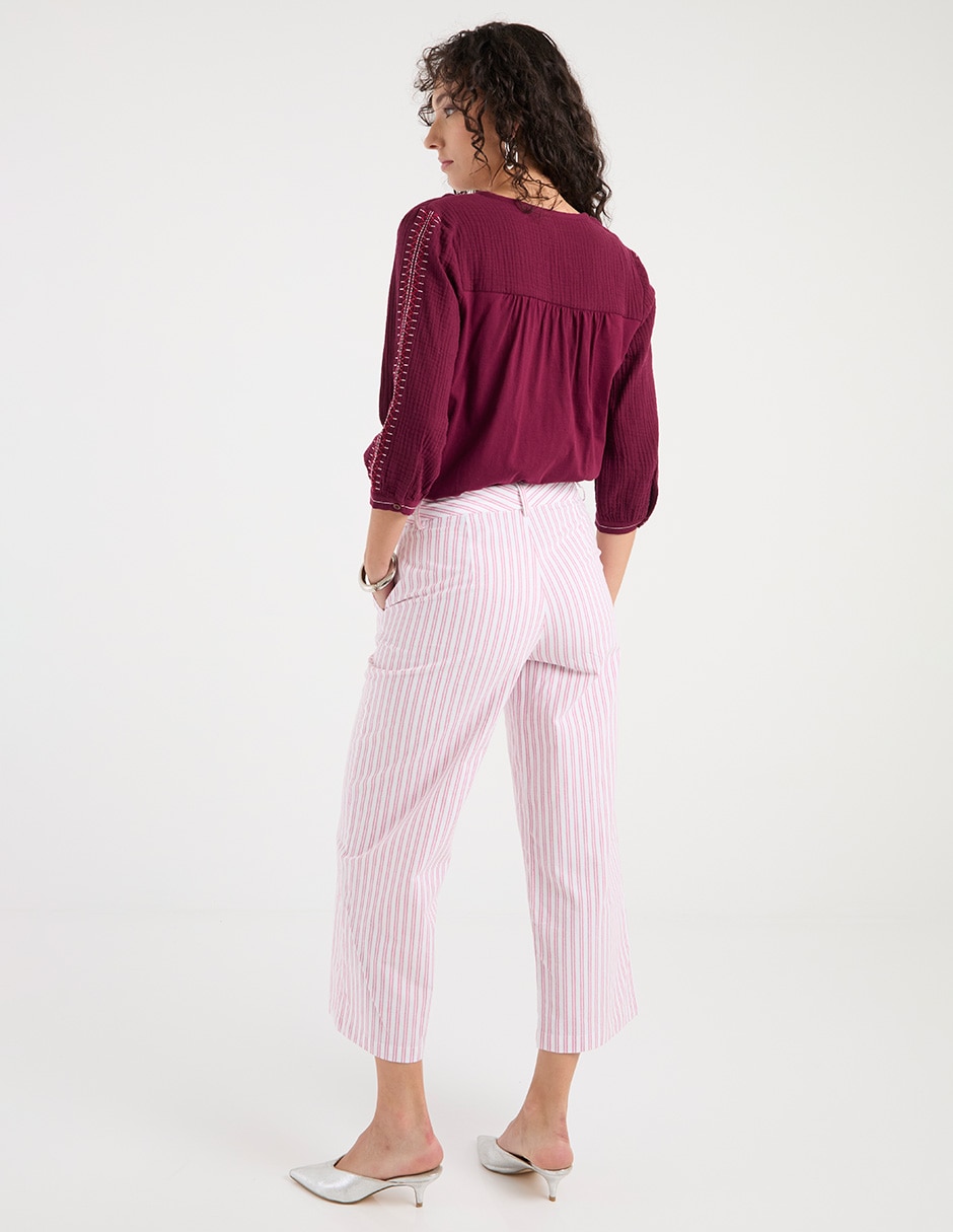 Pantalón straight para mujer 2