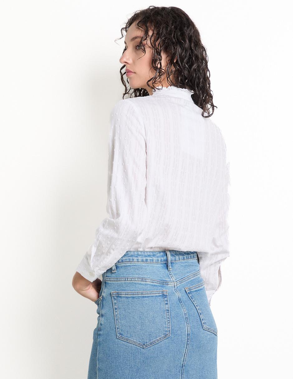 Blusa manga larga para mujer 2