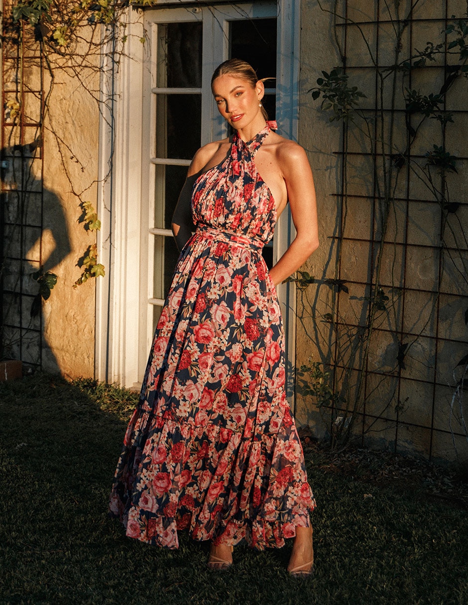 Vestido largo casual para mujer 5