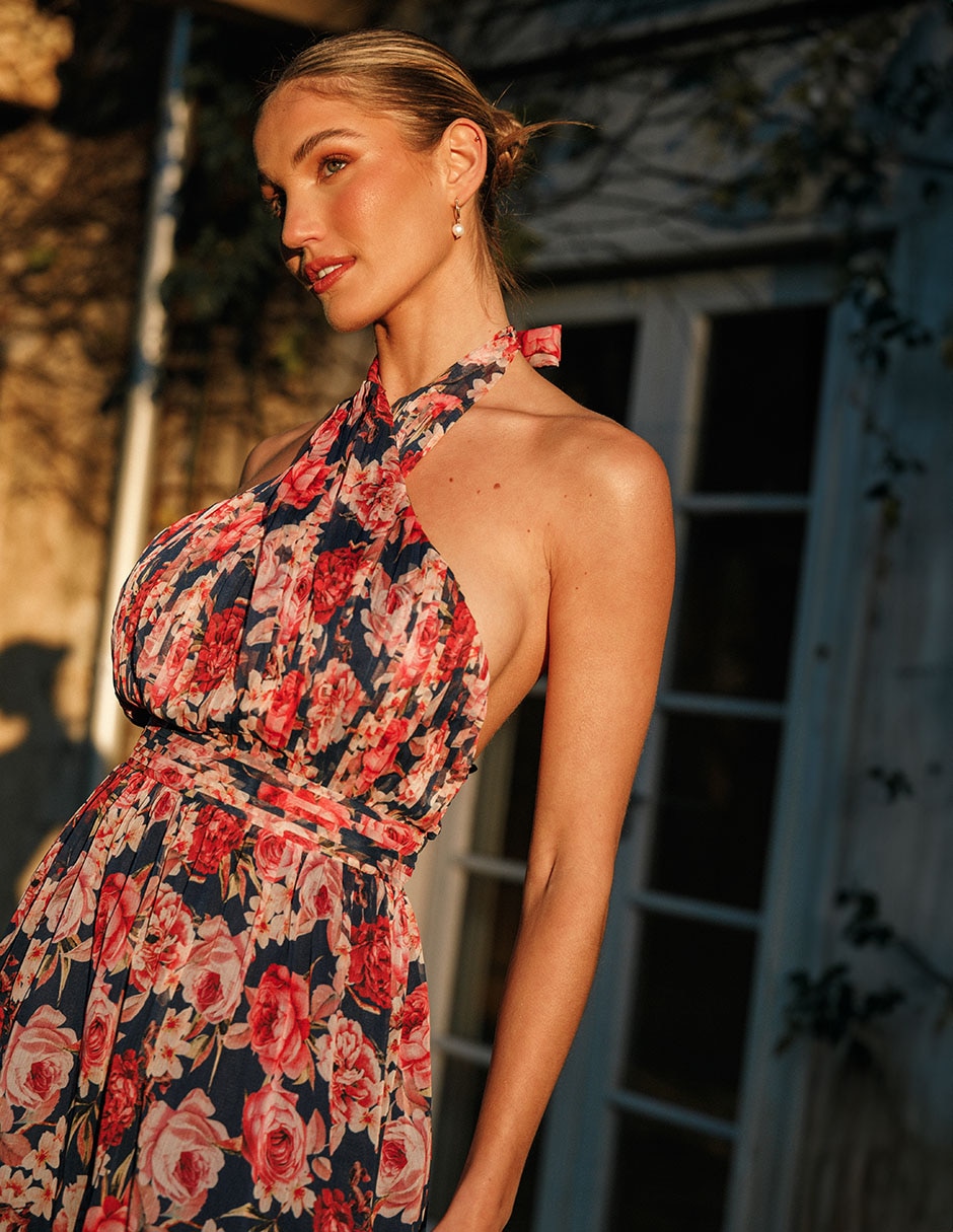 Vestido largo casual para mujer 6