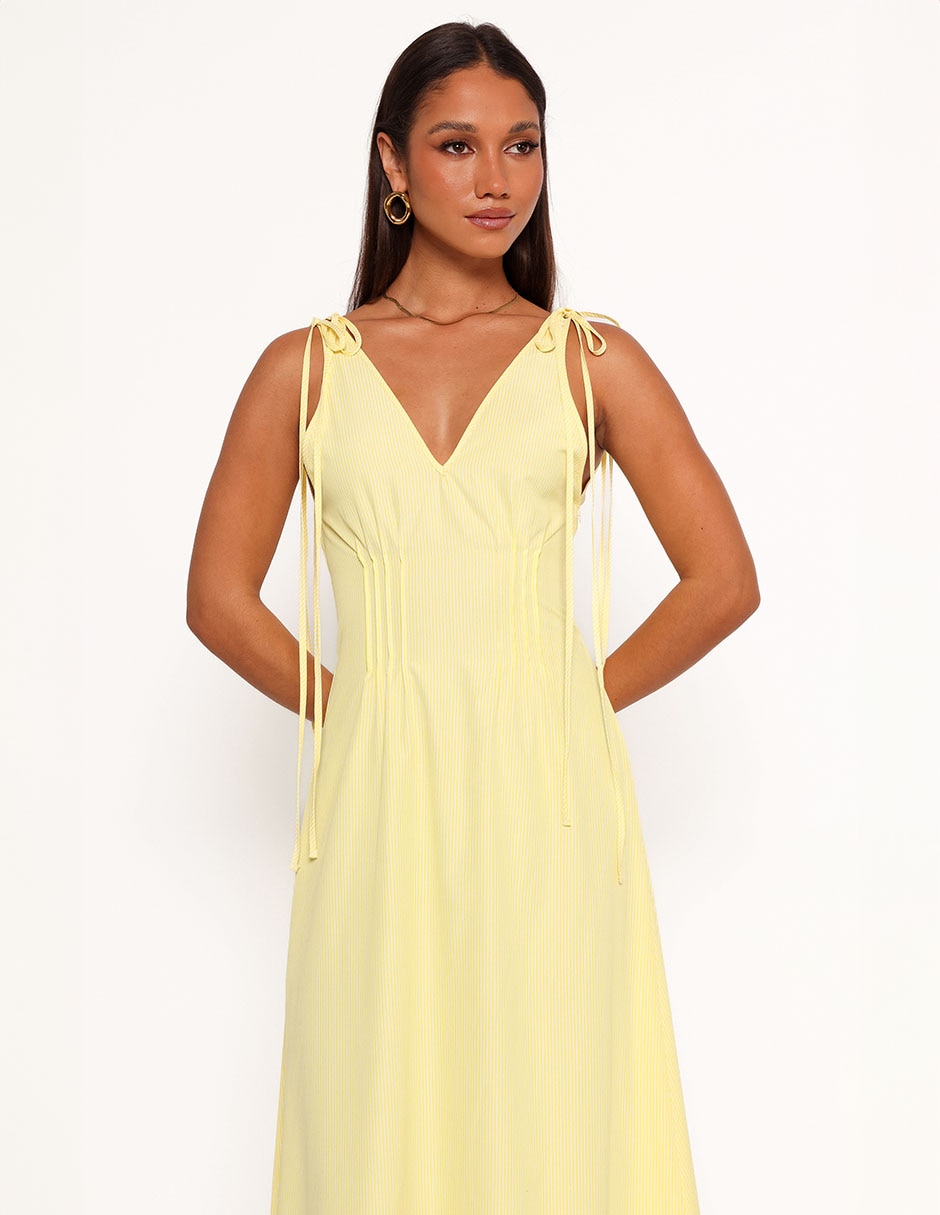 Vestido largo casual para mujer