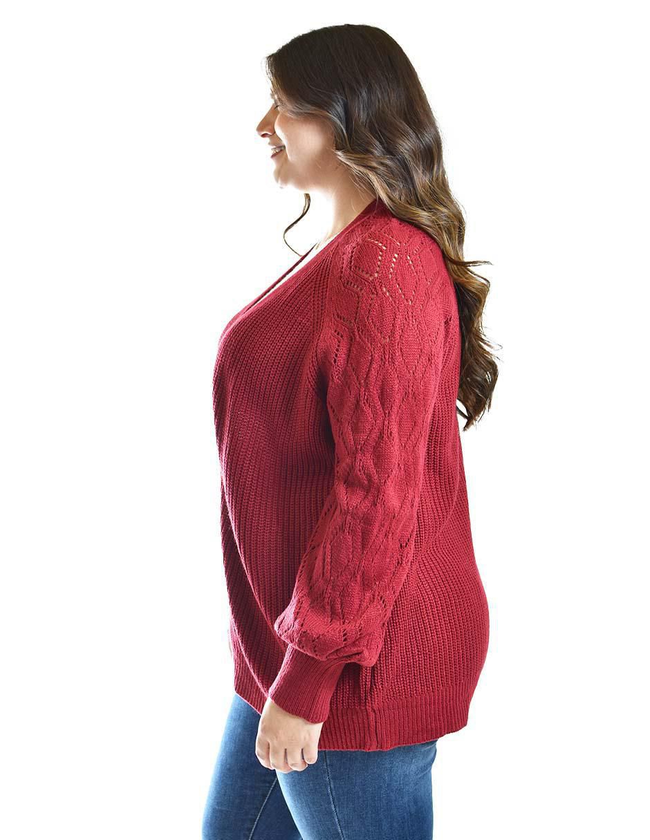 Suéter cuello abierto para mujer 3