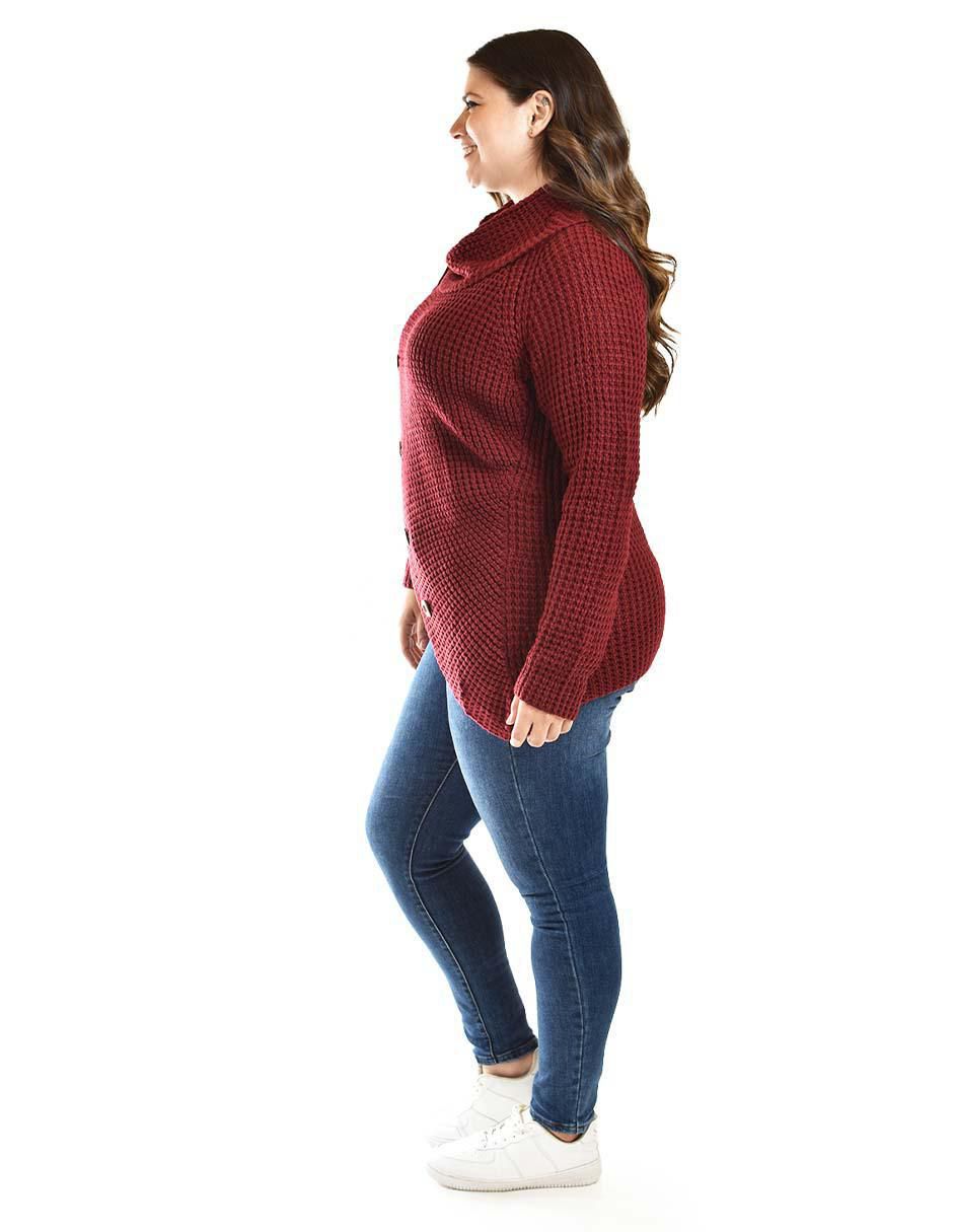 Suéter cuello redondo para mujer 3