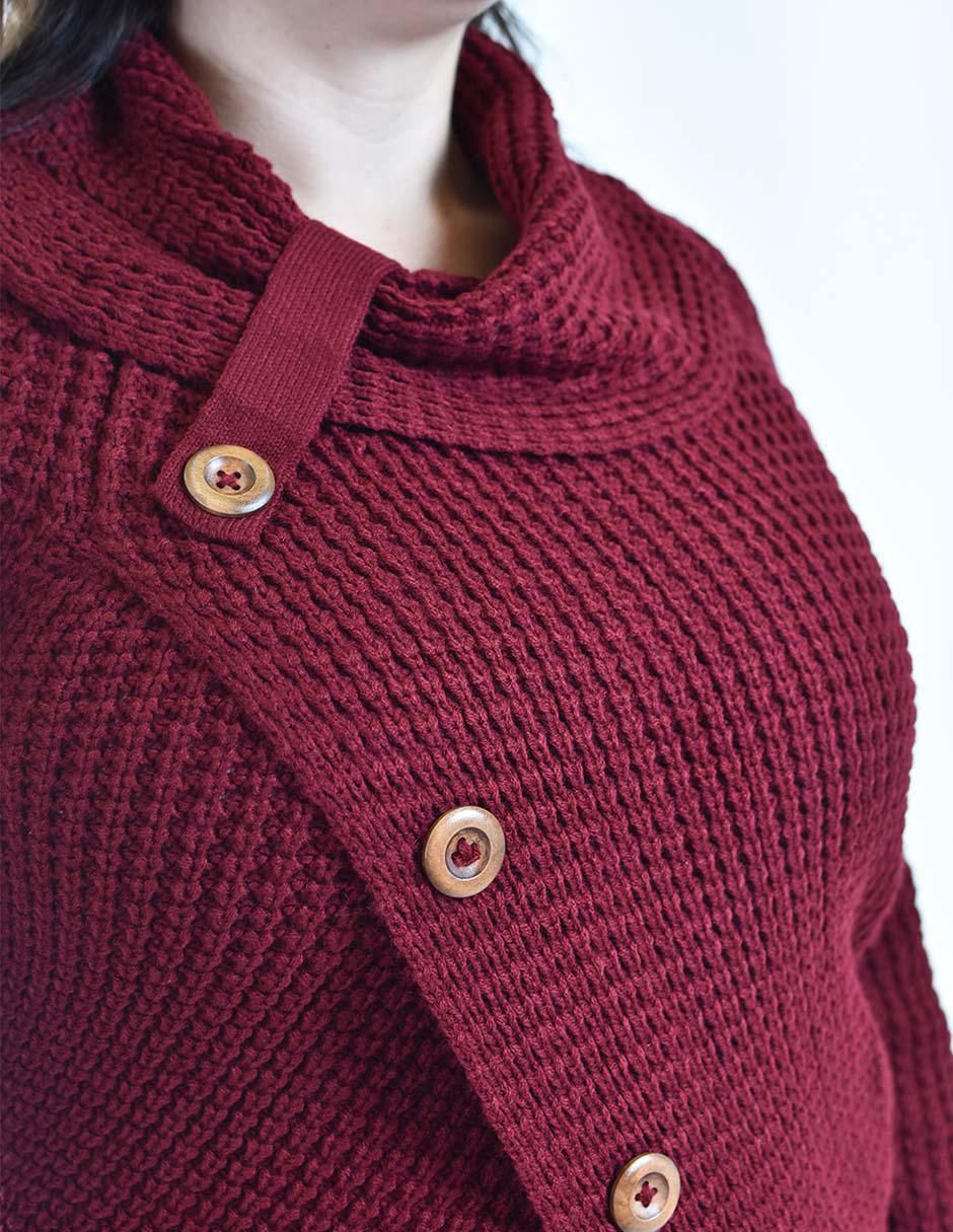 Suéter cuello redondo para mujer 5
