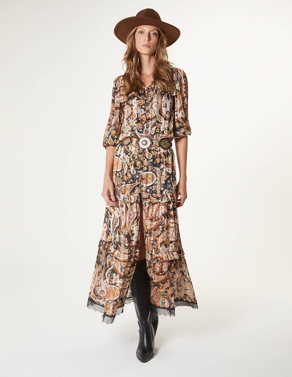Vestido maxi casual para mujer