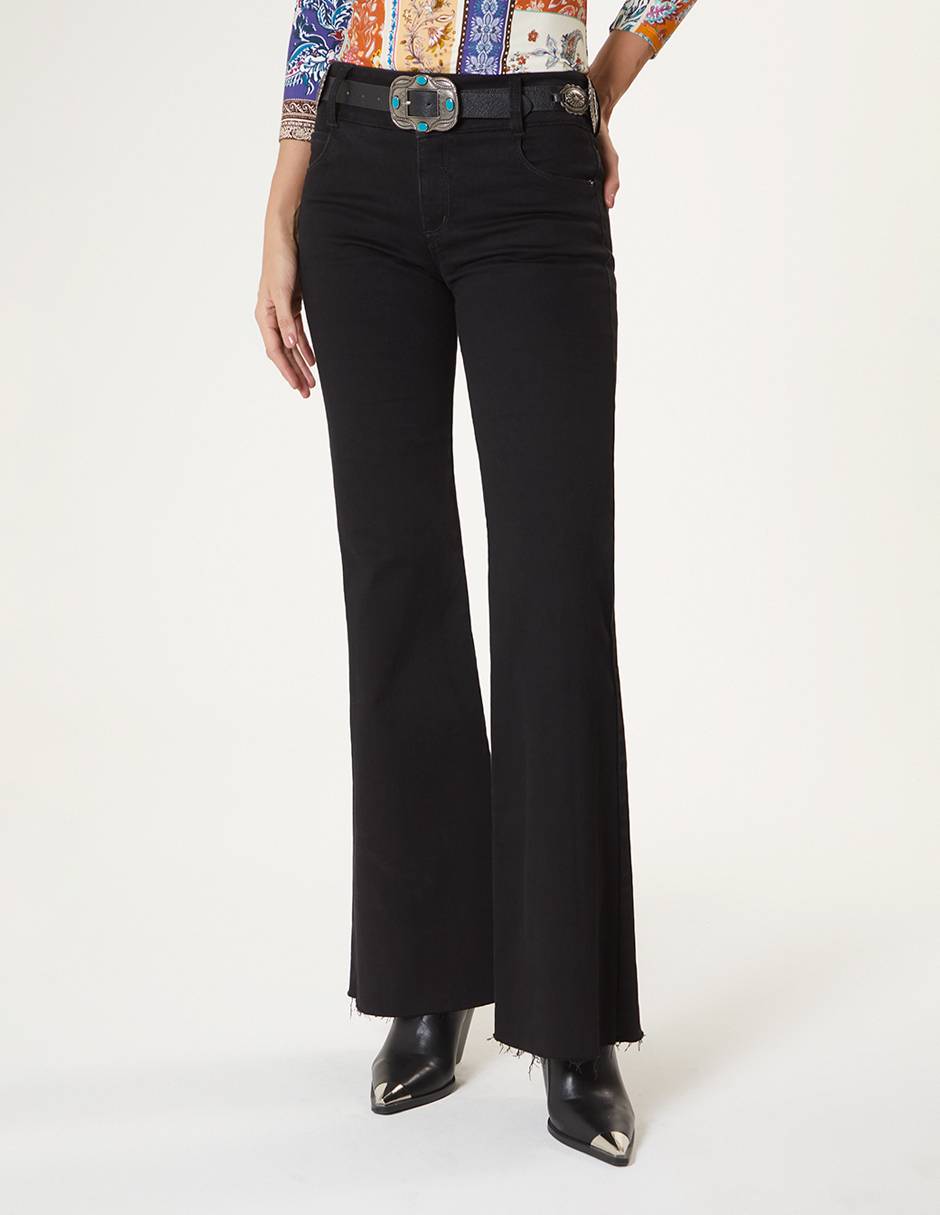 Jeans slim corte cintura para mujer Jeans slim corte cintura para mujer