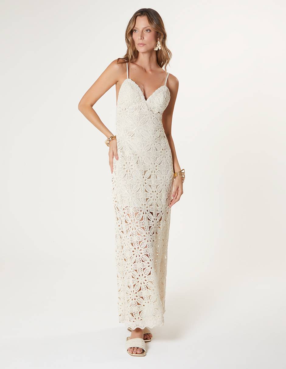 vestido blanco studio f