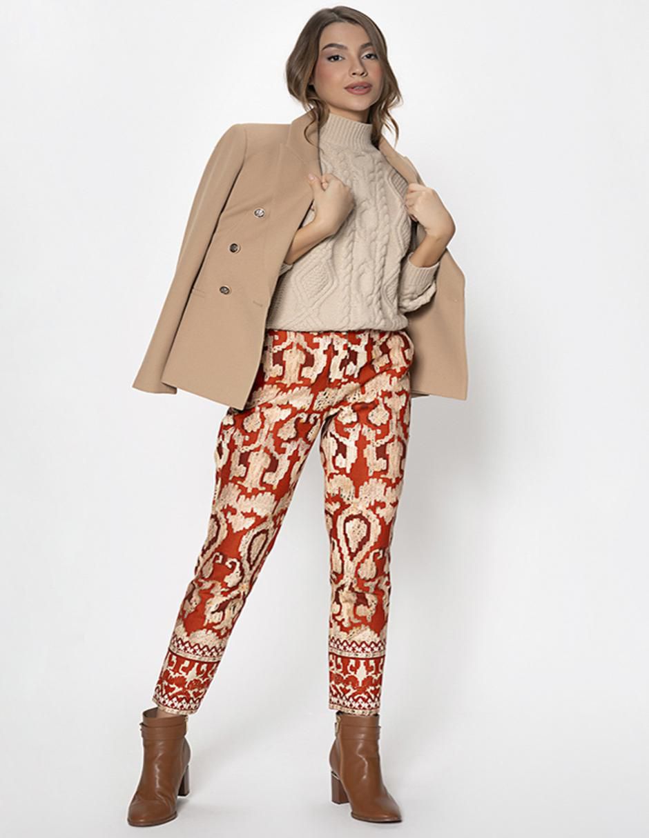 Pantalón de vestir straight para mujer 3