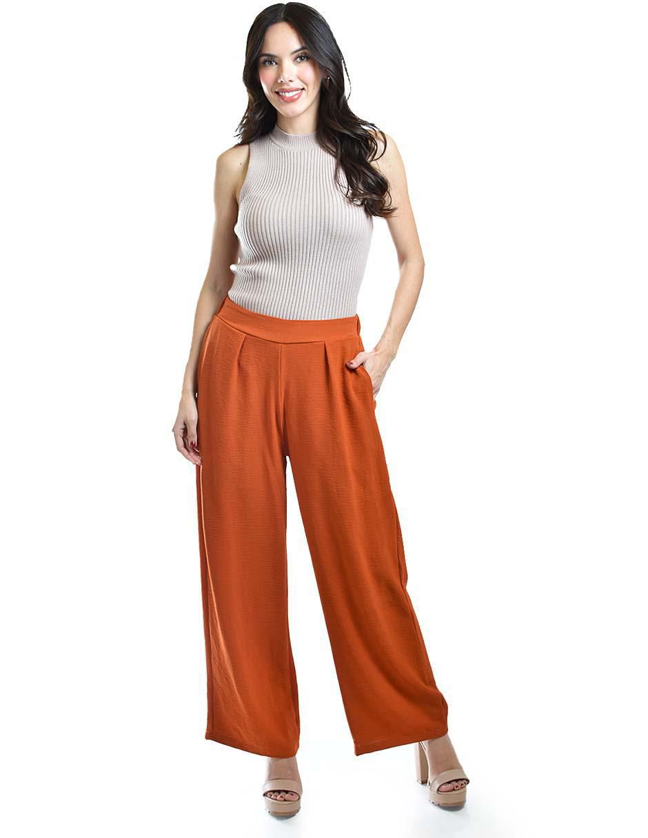 Pantalón coulotte amplio para mujer 2
