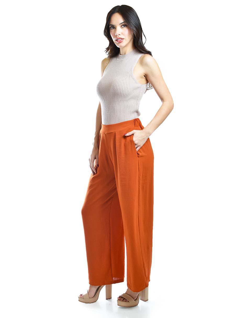 Pantalón coulotte amplio para mujer 3
