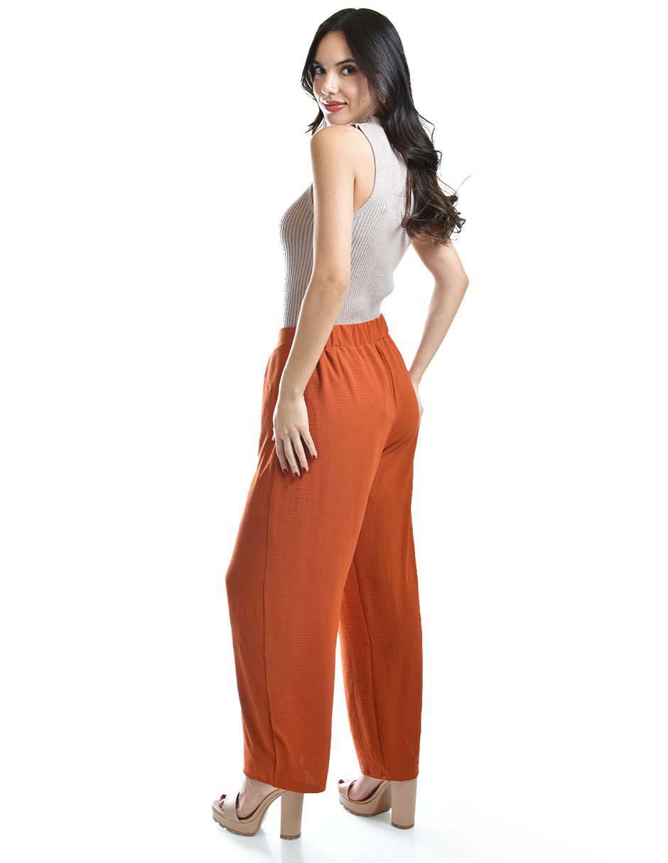 Pantalón coulotte amplio para mujer 4