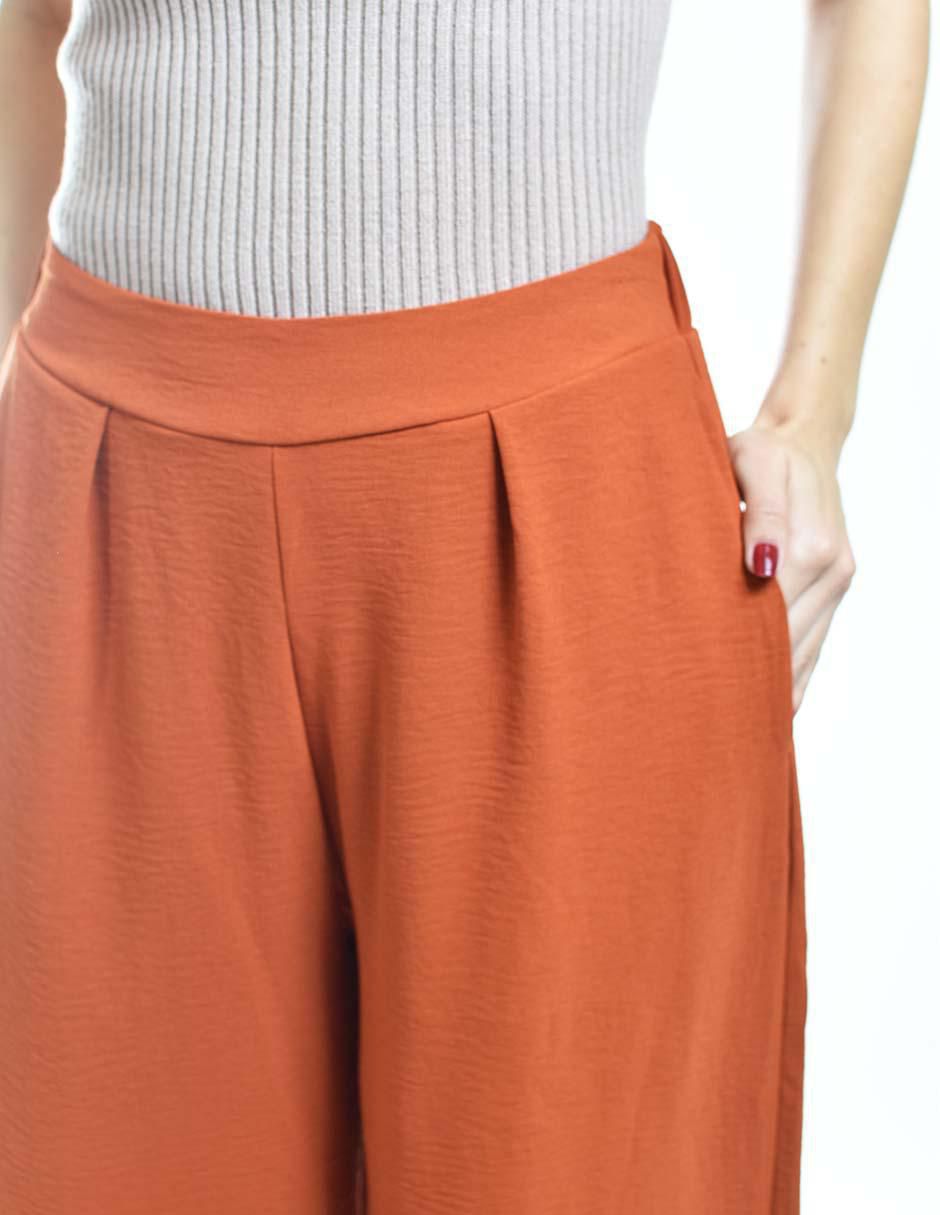Pantalón coulotte amplio para mujer 5