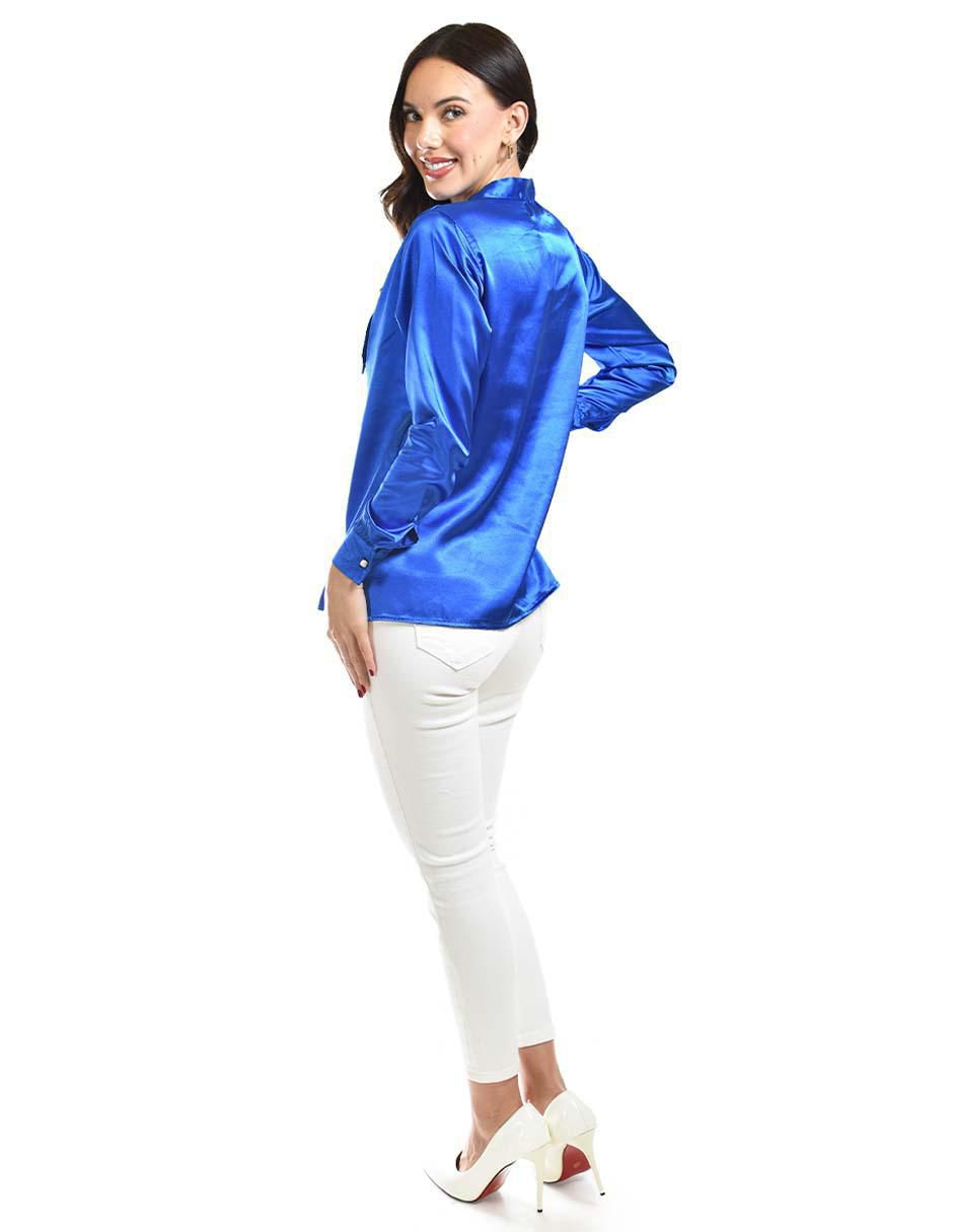 Blusa manga larga para mujer 4