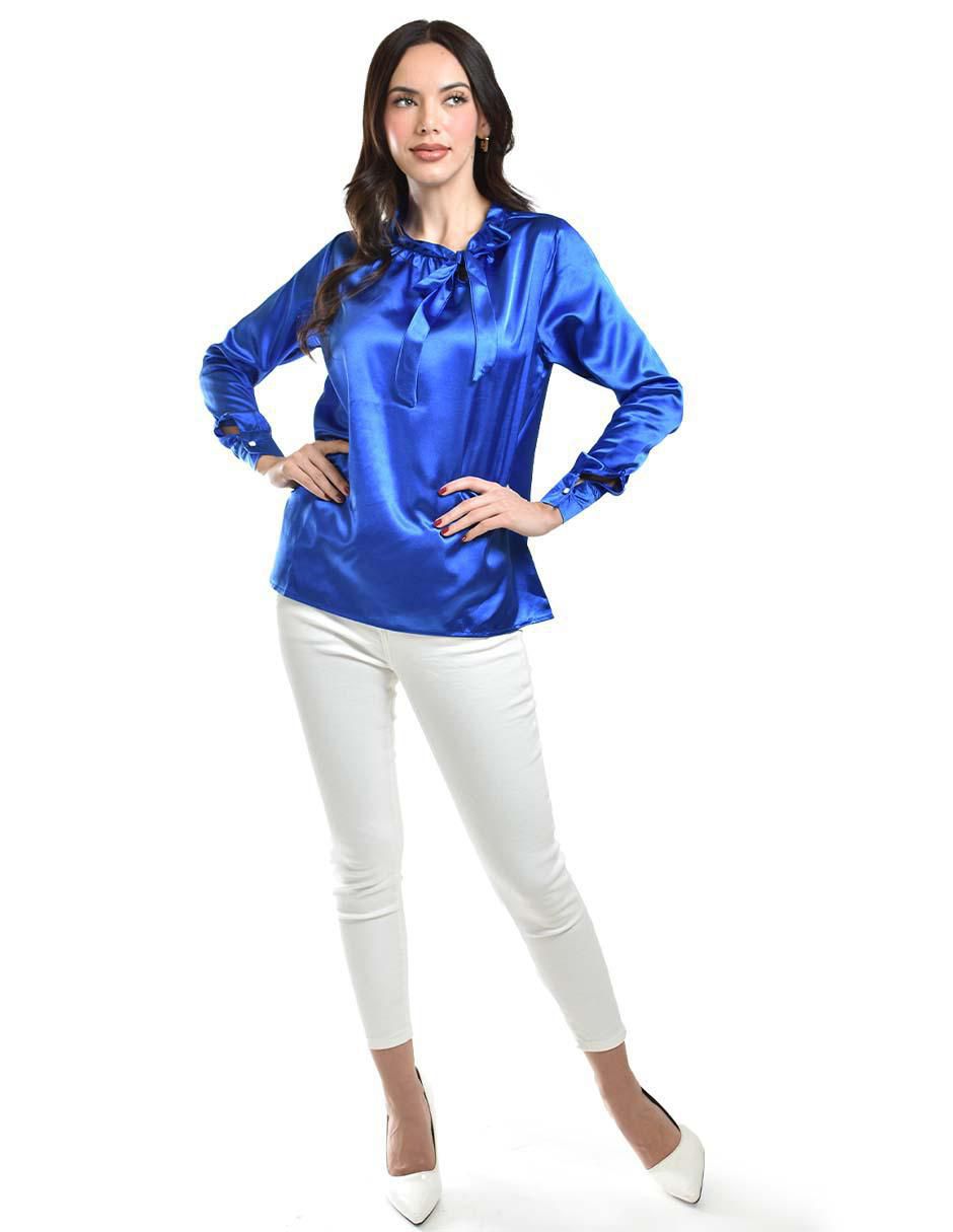 Blusa manga larga para mujer 6