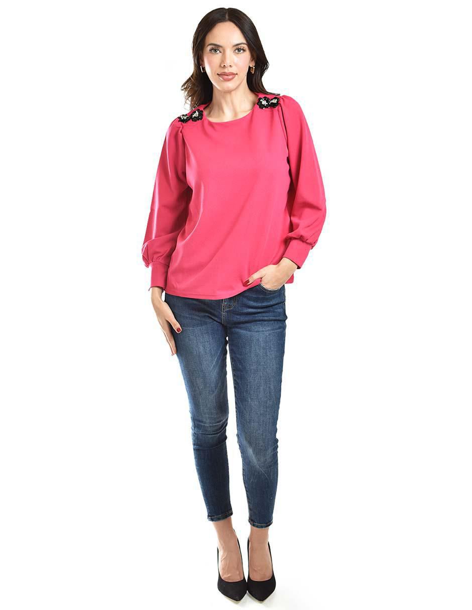 Blusa manga larga para mujer 2