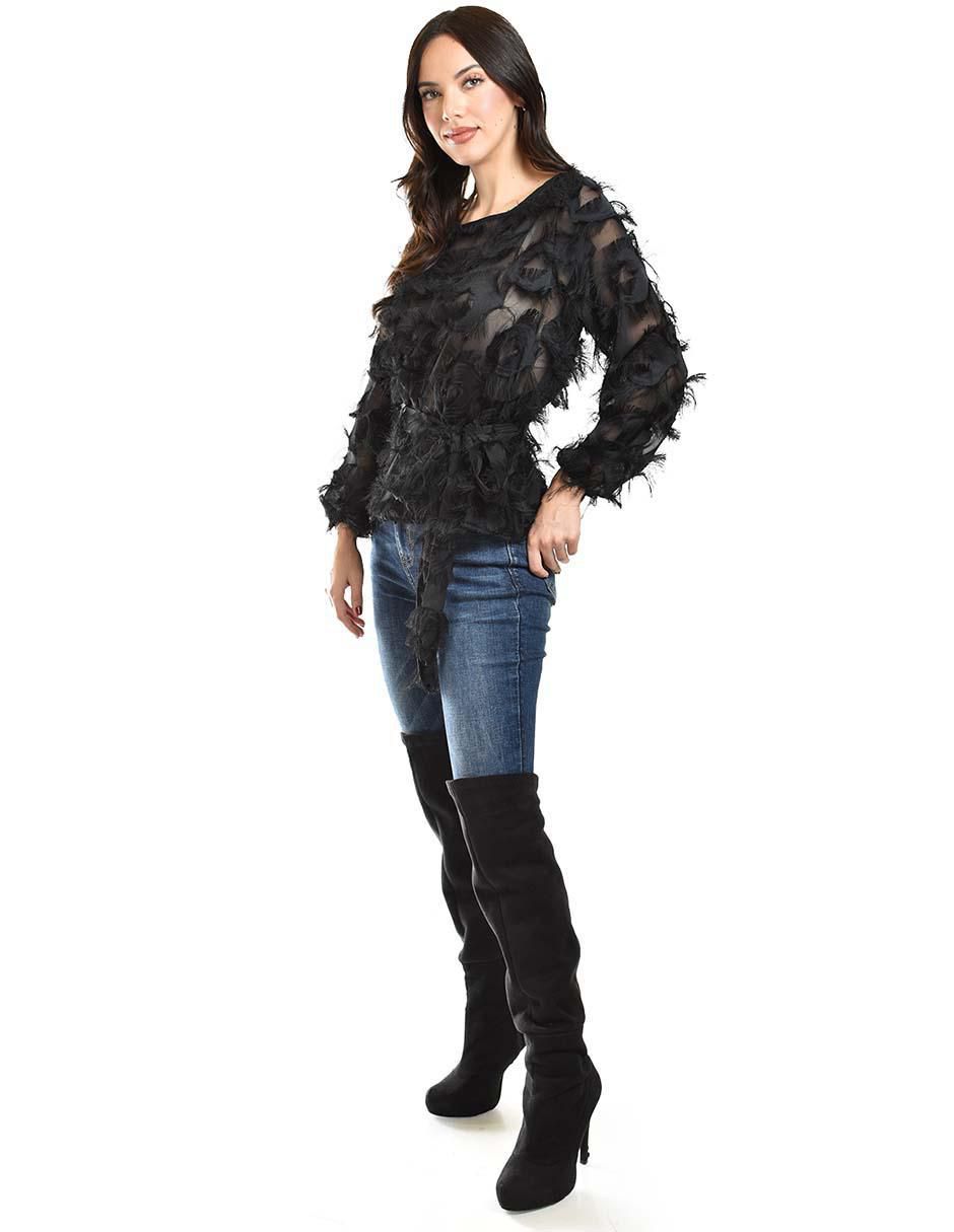 Blusa manga larga para mujer 2