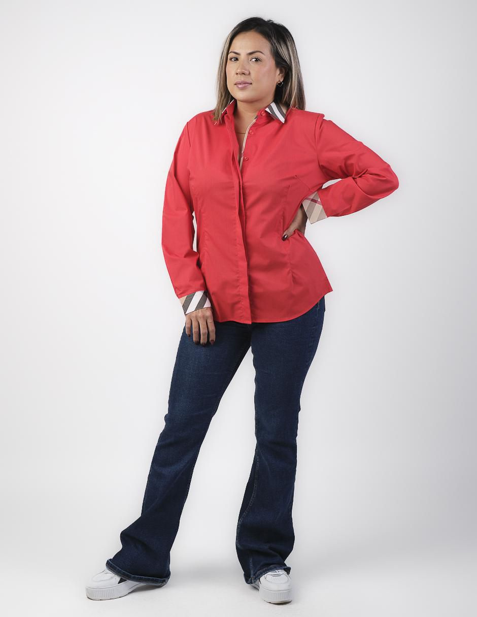 Camisa manga larga para mujer 4
