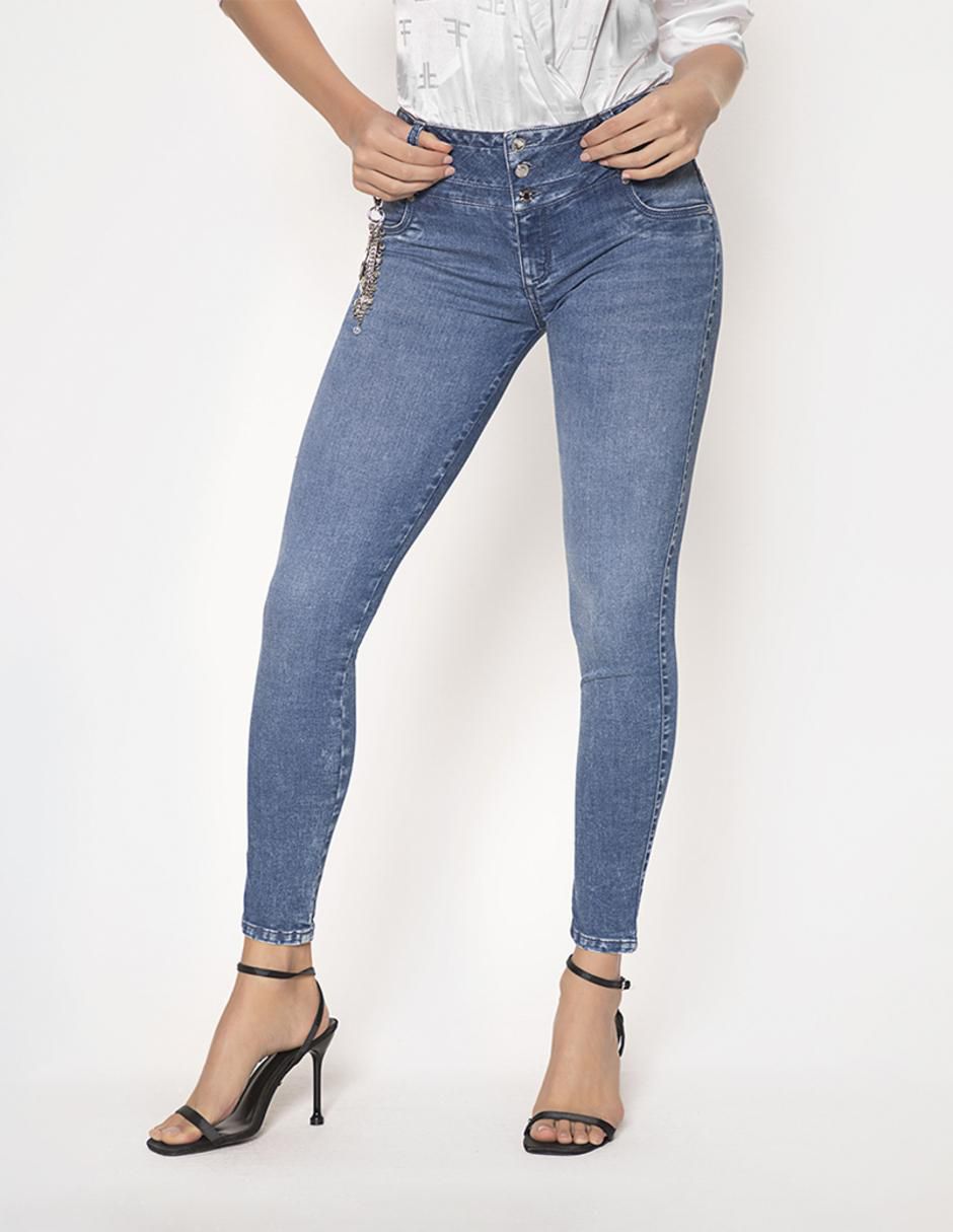 Jeans ultra skinny corte cadera para mujer Jeans ultra skinny corte cadera para mujer