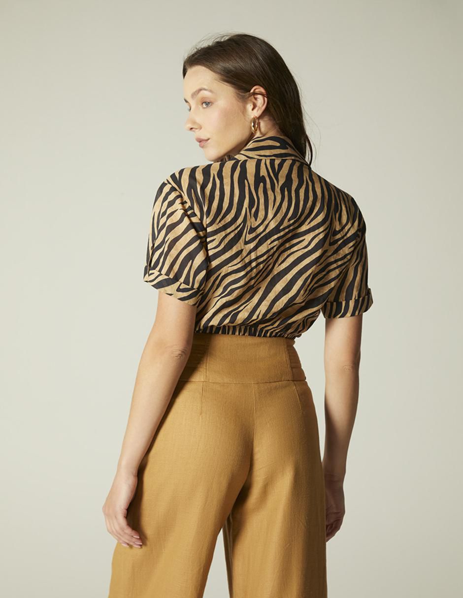 Top cuello camisero 3
