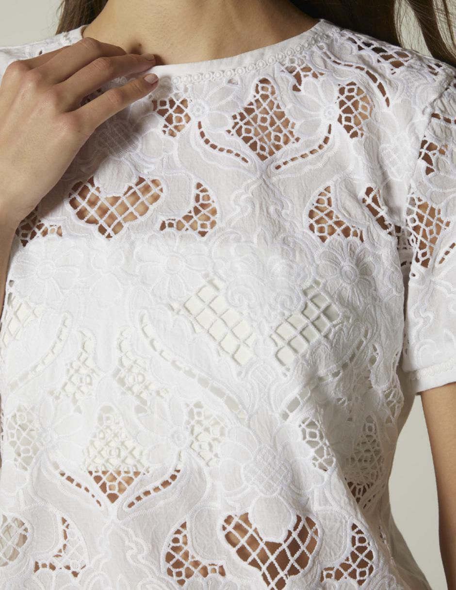 Blusa manga corta para mujer 2