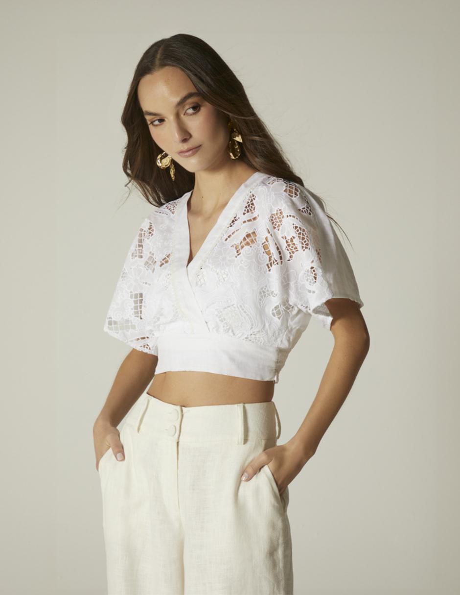 Strapless Camisa Blanca Con Top Camisa Blanca Studio F Ropa Blusa