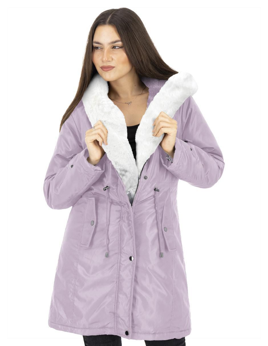 "chamarra" cazadora roosevelt no impermeable "de" poliéster "para mujer"