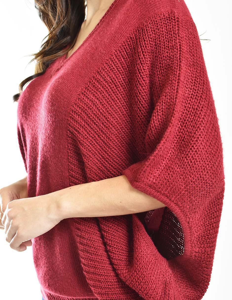 Suéter cuello V para mujer 5