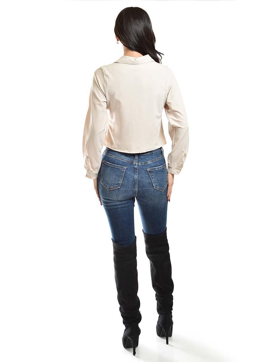 Blusa manga larga para mujer 4