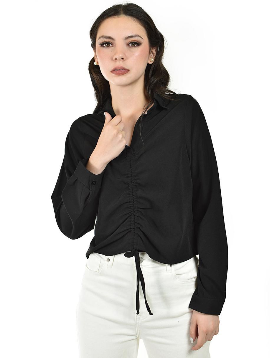 Blusa manga larga para mujer