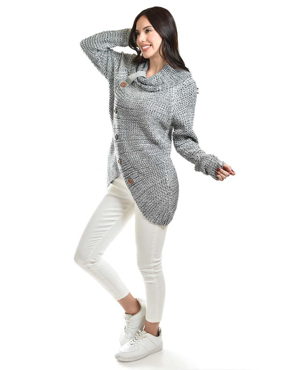 Suéter cuello alto para mujer 3