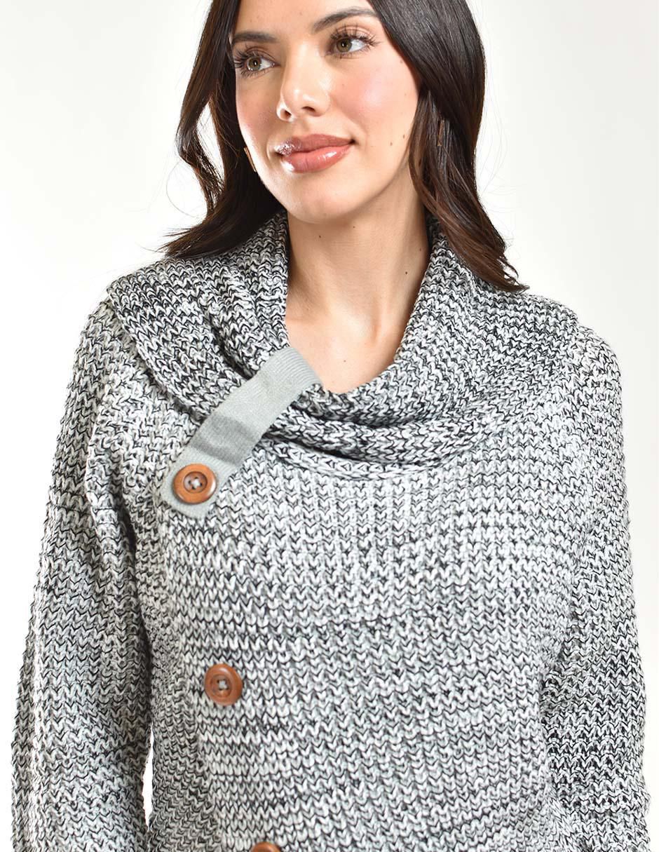 Suéter cuello alto para mujer 5