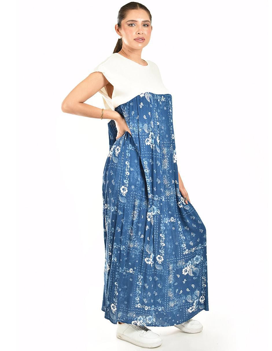 Vestido largo casual para mujer 2