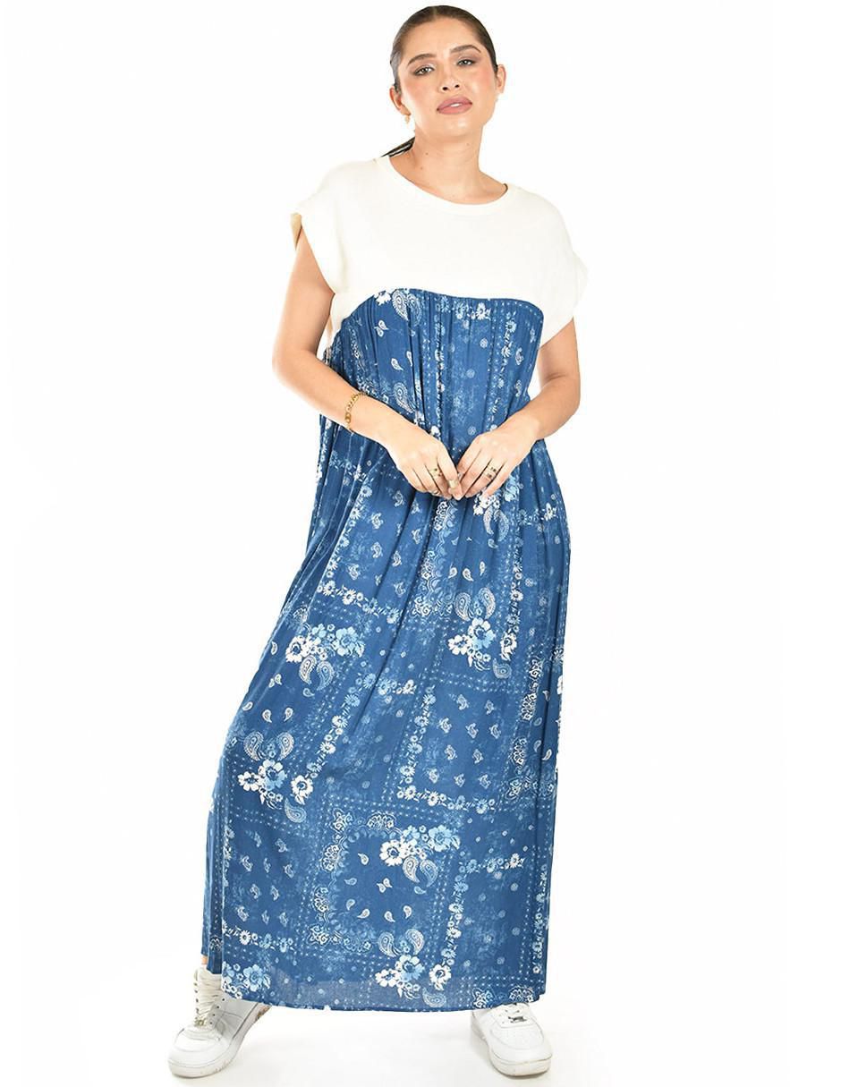 Vestido largo casual para mujer 4