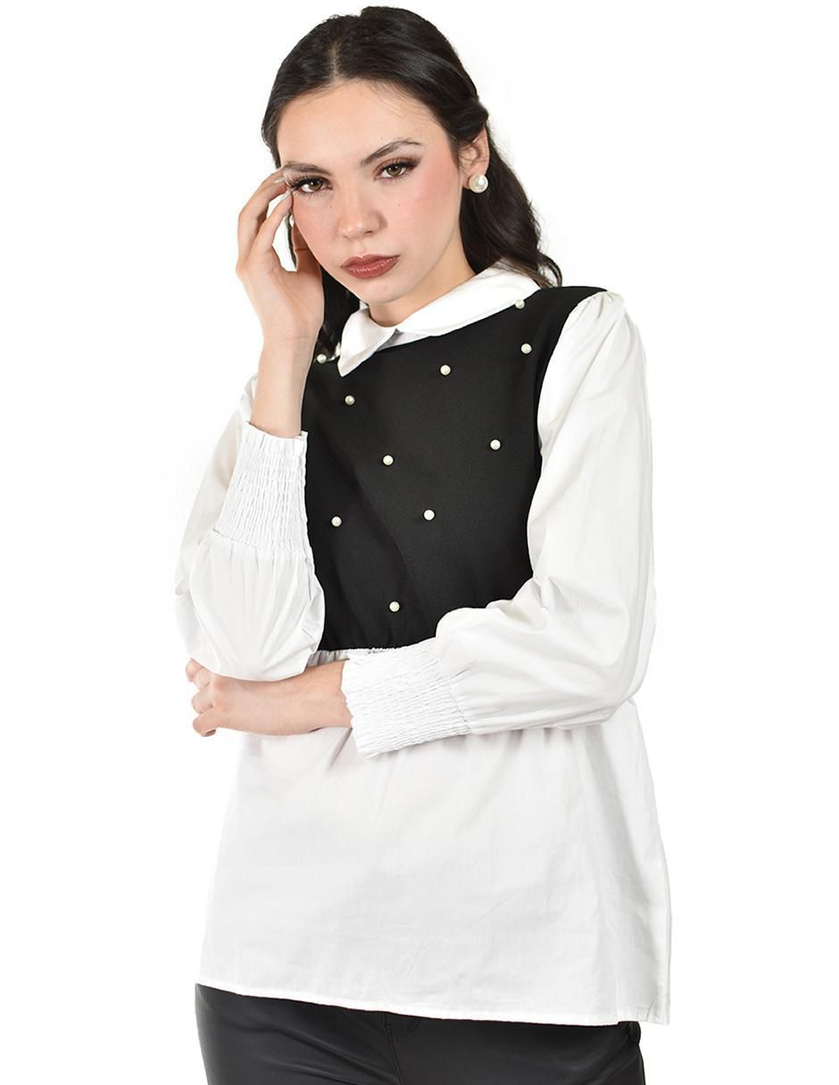 Blusa manga larga para mujer 4